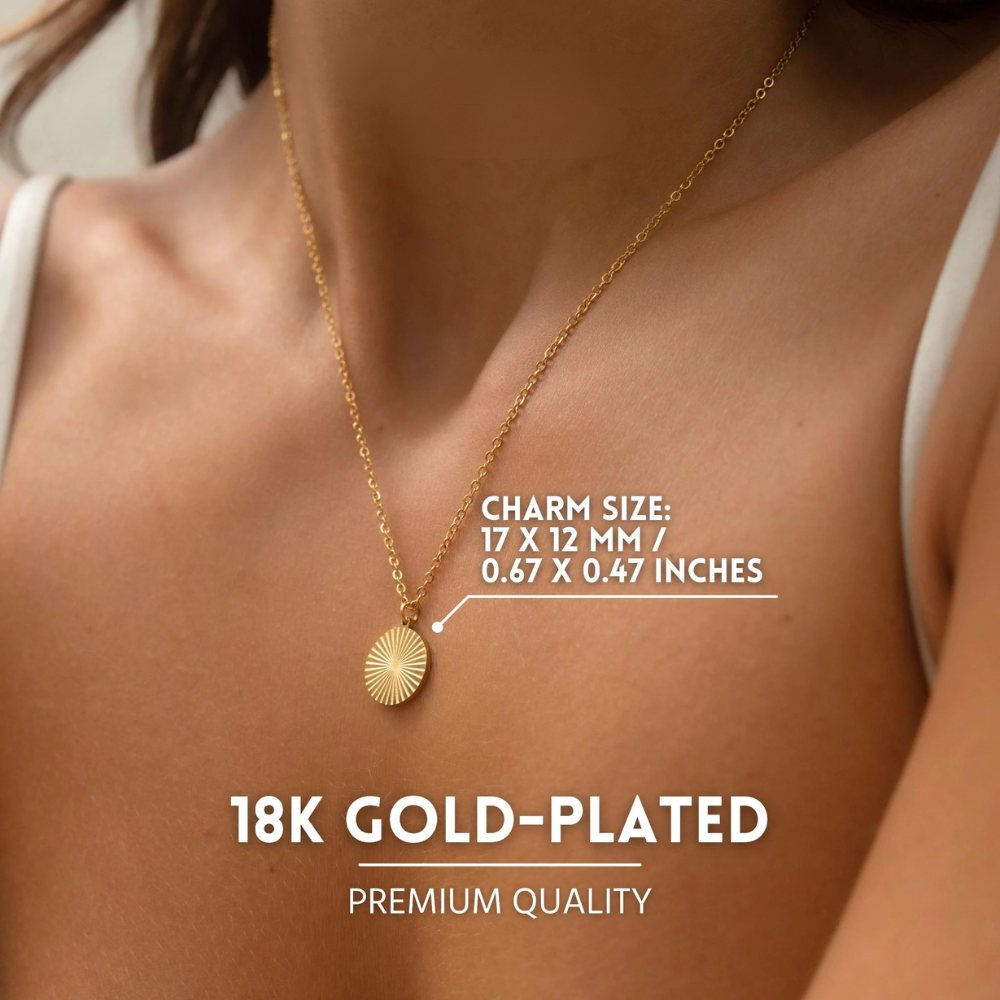 Radiant Sun Minimalist Necklace